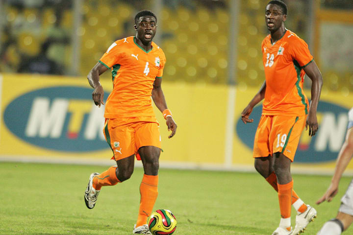 Yaya Touré, Kolo Touré Costa do Marfim Duplas Irmãos Futebol